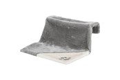 Katzen - Trixie Radiator bed plush 45 × 24 × 31 cm grey/light grey - TX43207
