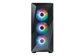 Gehäuse - Cooler Master CMP 520 - mid tower - ATX - Gehäuse - Tower - Schwarz - CP520-KGNN-S00