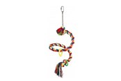 Vogelkäfige, Vogelhäuser & Zubehör - Trixie Spiral Rope Perch 50 cm - ⌀21 mm assorted colours - TX5164