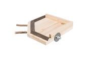 Vogelspielzeug - Trixie Landing area with perches wood 19 × 19 cm - TX51698