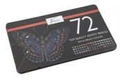 Kunst & Handwerk Ausstattung - Nassau Colored pencils 72 pcs. in metal box - AR0214/GE