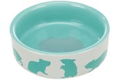 Nagetiere - Trixie Keramiknapf für Kleintiere Verschiedene Farben Hamster 80ml 8cm - TX60731