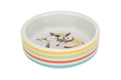 Nagetiere - Trixie Ceramic Bowl 80 ml/ø 8 cm multi-coloured - TX60801