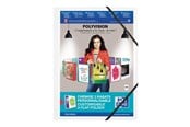 Mappen und Clipboards - ELBA Polyvision - 3-flap folder - for A4 - opaque white - 100209071