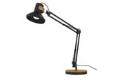 Schreibtischzubehör - Unilux Baya Bamboo LED lamp black/bamboo - 400140800