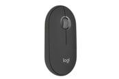 Maus - Logitech Pebble Mouse 2 M350s Wireless - Tonal Graphite - Maus (Schwarz) - 910-007015