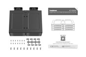 Festplatten Zubehör - Icy dock ToughArmor MB118VP-B - storage enclosure - 6 x U.2/U.3 NVMe SSD mobile rack for 5.25" bay with SlimSAS SFF-8654 8i - PCIe 4.0 - PCIe 4.0 - MB118VP-B