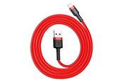 USB Kabel - Baseus Cafule Cable USB Lightning 2A 3m (Red) - CALKLF-R09