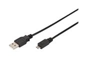 USB Kabel - DIGITUS - USB cable - USB to Micro-USB Type B - 1.8 m - AK-300110-018-S