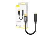 USB Kabel - Baseus L54 Audio Adapter USB-C + mini jack 3.5mm (Black) - CATL54-01