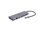 Dockingstationen - Gembird Cablexpert A-CM-COMBO5-05 - docking station - USB-C 3.1 - HDMI - GigE - A-CM-COMBO5-05
