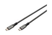 USB Kabel - DIGITUS - USB-C cable - 24 pin USB-C to 24 pin USB-C - 1 m - DB-300443-010-S