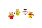 Holzspielzeug - Small Foot - Wooden Baby Tooth Pot Animal 4pcs. - 7795