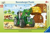 Puzzle - Ravensburger Tractor On The Farm 15p - 10106044