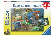 Puzzle - Ravensburger Fairy Tales 2x24p Boden - 10105719