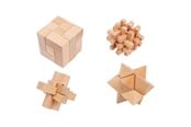 Brettspiele - Small Foot - Wooden Brain Puzzles Set of 4 - 2934