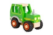Spielzeugauto - Small Foot - Wooden Tractor Green - 11078