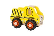 Spielzeugauto - Small Foot - Wooden Work Vehicle Construction Site - 11096