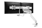 Monitorhalterung - Neomounts DS75-450WH2 mounting kit - full-motion - for 2 LCD displays - white - DS75-450WH2