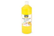 Kreativ-Spiele - Creall School Paint Yellow 1 liter - 01802