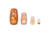 Holzspielzeug - Small Foot - Wooden Matryoshka Doll Bear Family - 10621