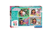 Puzzle - Gabby's Dollhouse 4in1 Puzzle Boden - 21524