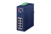 Switches - PLANET IPOE-470-12V Industrial 4-port Gigabit 802.3bt PoE++ Injector Hub - IPOE-470-12V