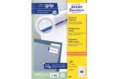 Papier, Fotopapier und Etiketten - Avery Multipurpose general-use label (UltraGrip) - 3657
