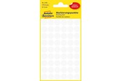Papier, Fotopapier und Etiketten - Avery Colour coding dots permanent white - 3145
