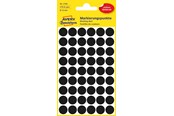 Papier, Fotopapier und Etiketten - Avery Colour coding dots permanent black - 3140