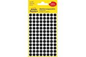 Papier, Fotopapier und Etiketten - Avery Colour coding dots permanent black - 3009