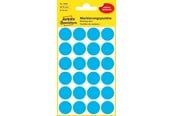 Papier, Fotopapier und Etiketten - Avery Colour coding dots permanent blue - 3005
