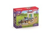 Schleich - Schleich Pferdebox mit Stute und Fohlen - 42611