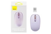 Maus - Baseus Wireless mouse F01B Tri-mode 2.4G BT 5.0 1600 DPI (purple) - (Lila) - B01055503513-00
