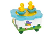 Holzspielzeug - Small Foot - Wooden Music Box Duck - 7489