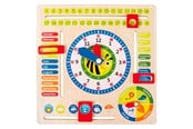 Holzspielzeug - Small Foot - Wooden Calendar Clock Seasons AT (Ger - 4765