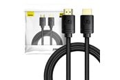 Display Kabel - Baseus High Definition Series HDMI 2.1 cable 8K 60Hz 3D HDR 48Gbps 2m (black) - CAKGQ-K01