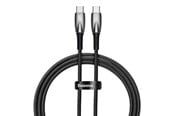 USB Kabel - Baseus USB-C cable for USB-C  Glimmer Series 100W 1m (Black) - CADH000701