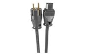 Stromkabel (Intern) - Supra LORAD 2.5 SPC CS-EU Silver-plated shielded power cable 1 m - 3004100727