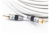 Audio Kabel - Supra Sublink - RCA-Subwooferkabel - 2m - Weiß - 1001907672