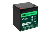 USVs - Green Cell AGM 12V 5Ah VRLA Battery Gel deep cycle - AGM27