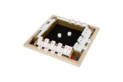 Brettspiele - Small Foot - Shut the Box Wooden Dice Game Gold Edition - 12364