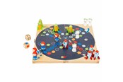 Brettspiele - Small Foot - Wooden Ludo Game Space Travel - 11452