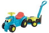 Rutscherautos und Laufräder - Ecoiffier Tractor with Trailer and Lawn Mower - 4350