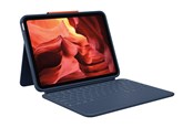 Tastaturen - Logitech Rugged Combo 4 - keyboard and folio case - classic blue - Tastatur & Folio-Set - Blau - 920-011191
