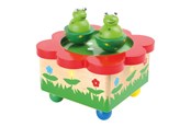 Holzspielzeug - Small Foot - Wooden Music Box Frog - 7541