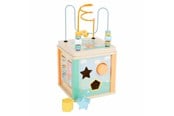Baby Spielzeug - Small Foot - Wooden Activity Cube and Motor Skills - 11724