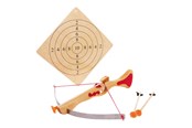 Spielzeugwaffen - Small Foot - Wooden Sports Crossbow with Target Board 4 pcs. - 5035