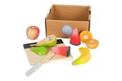 Figuren - Small Foot Wooden Cut and Play Food Fruit Set 13 pcs - 12330