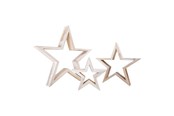 Kreativ-Spiele - Small Foot - Wooden Decorative Stars 3pcs. - 10212